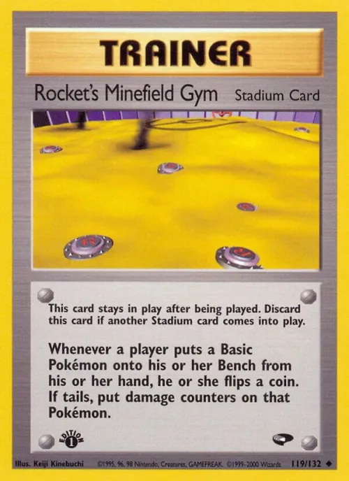 Rocket's Minefield Gym - 1st Edition