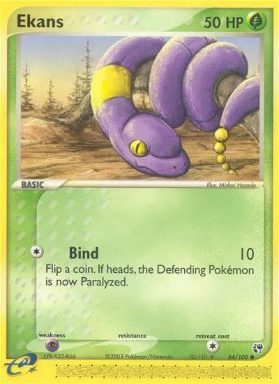 Ekans - Reverse Holo