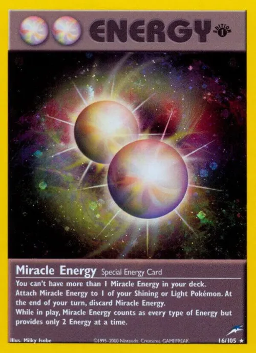 Miracle Energy - 1st Edition Holo