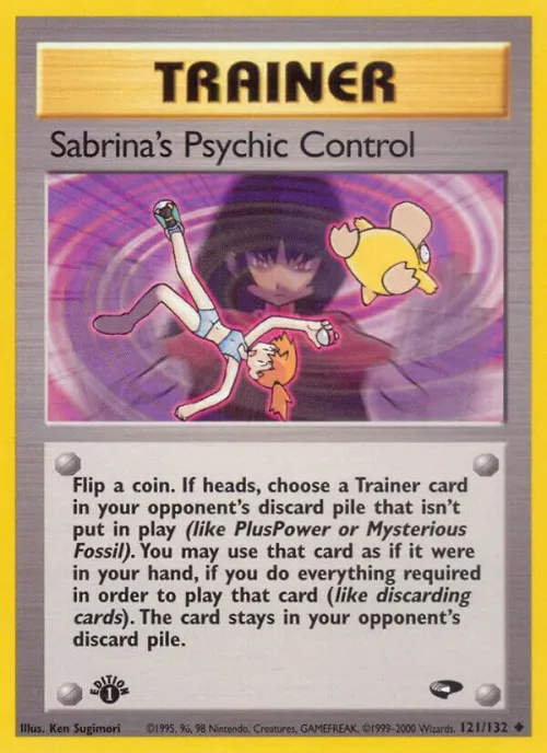 Sabrina's Psychic Control - 1st Edition