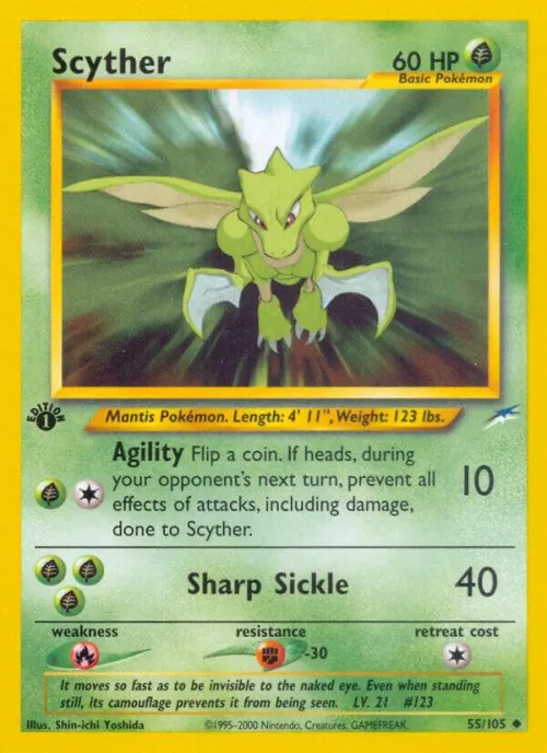 Scyther - 1st Edition
