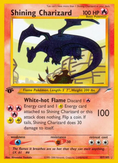 Shining Charizard - 1st Edition Holo