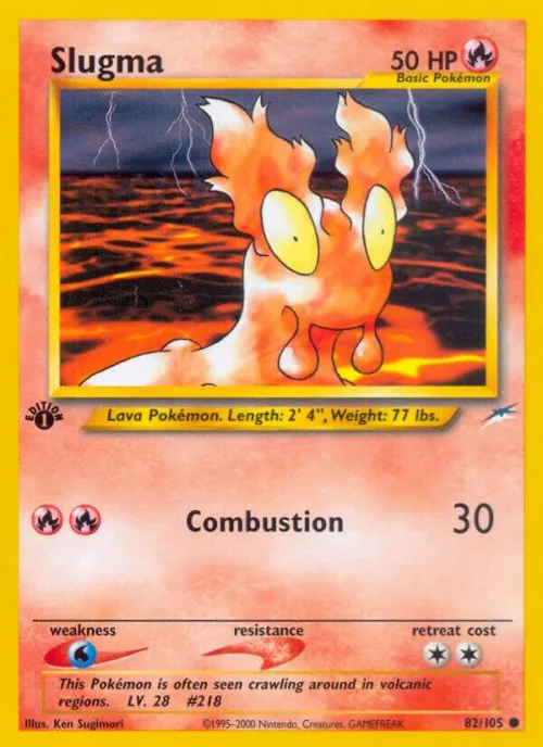 Slugma - 1st Edition