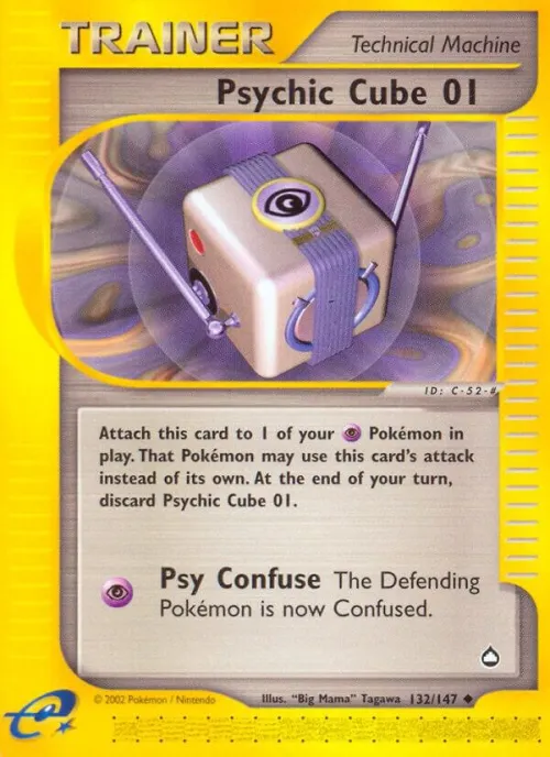 Psychic Cube 01 - Reverse Holo