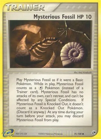 Mysterious Fossil - Reverse Holo