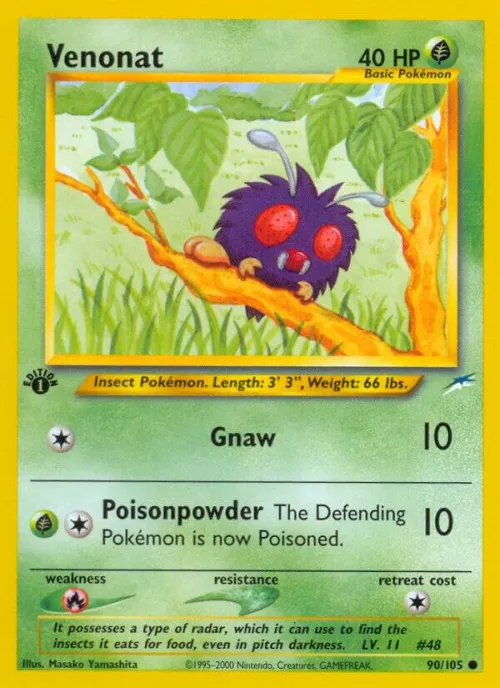 Venonat - 1st Edition
