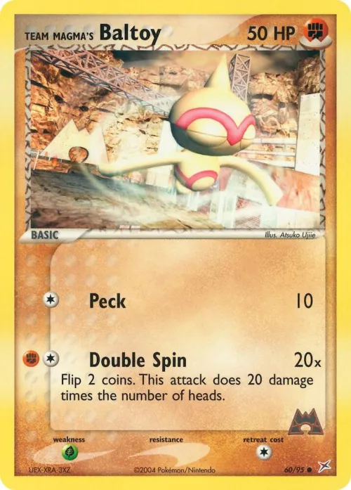 Team Magma's Baltoy - Reverse Holo