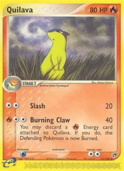 Quilava - Reverse Holo