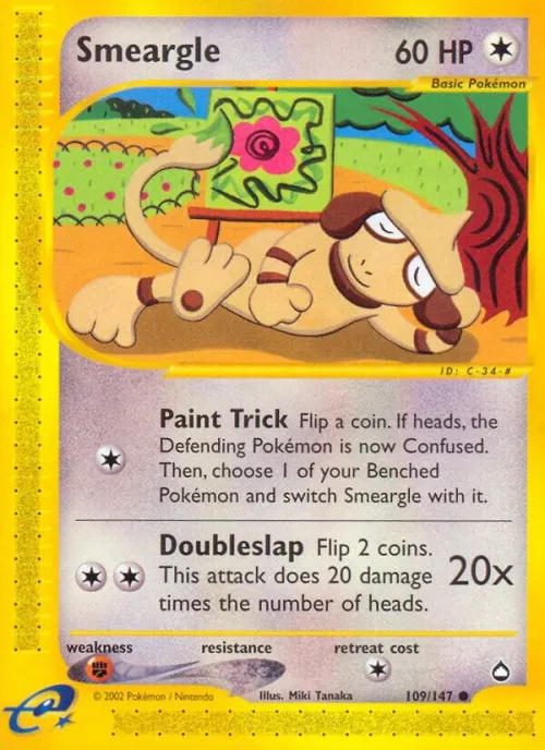 Smeargle - Reverse Holo