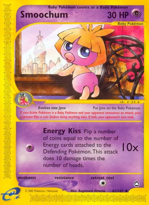 Smoochum - Reverse Holo