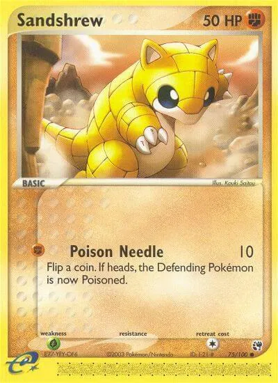 Sandshrew - Reverse Holo