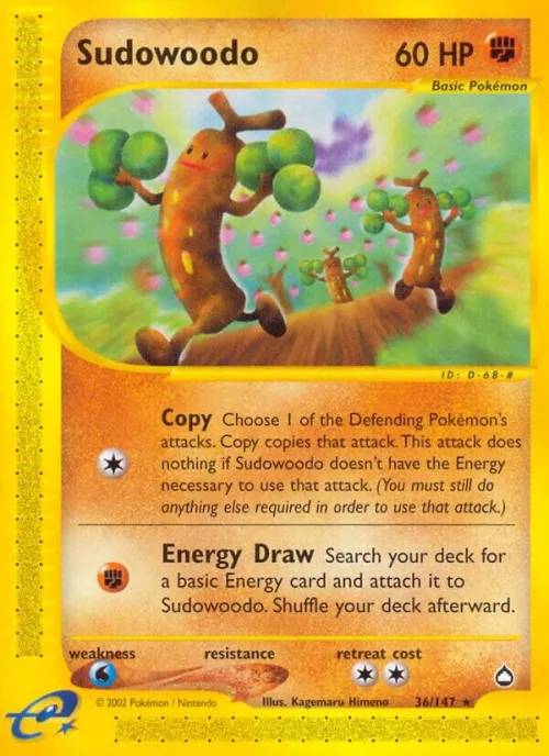 Sudowoodo - Reverse Holo