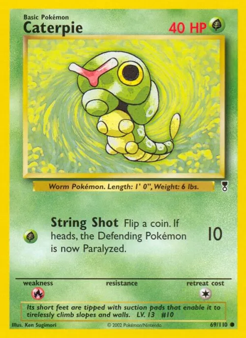 Caterpie - Reverse Holo