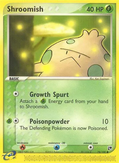 Shroomish - Reverse Holo