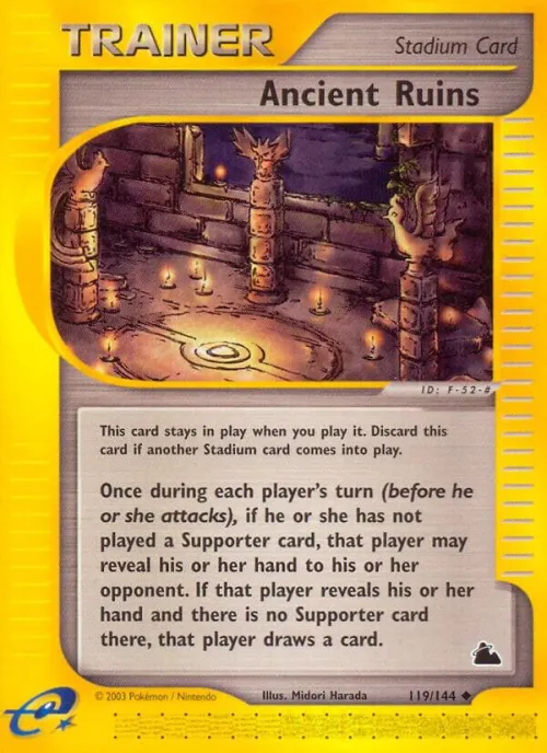 Ancient Ruins - Reverse Holo