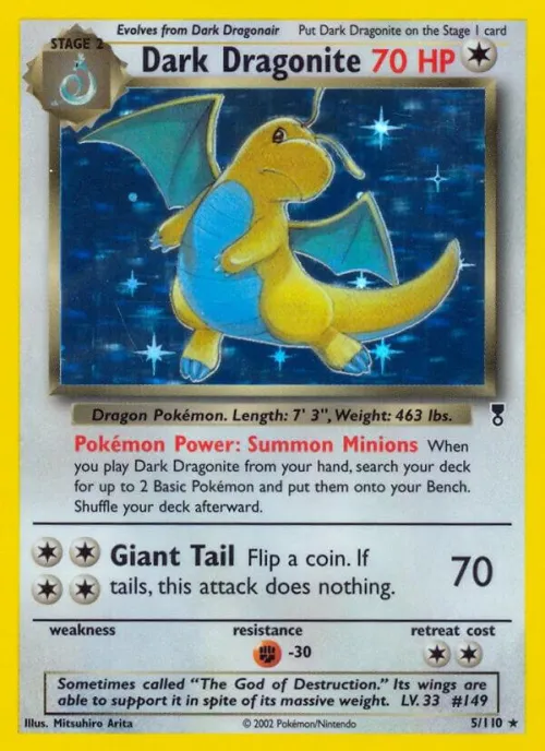 Dark Dragonite - Holo