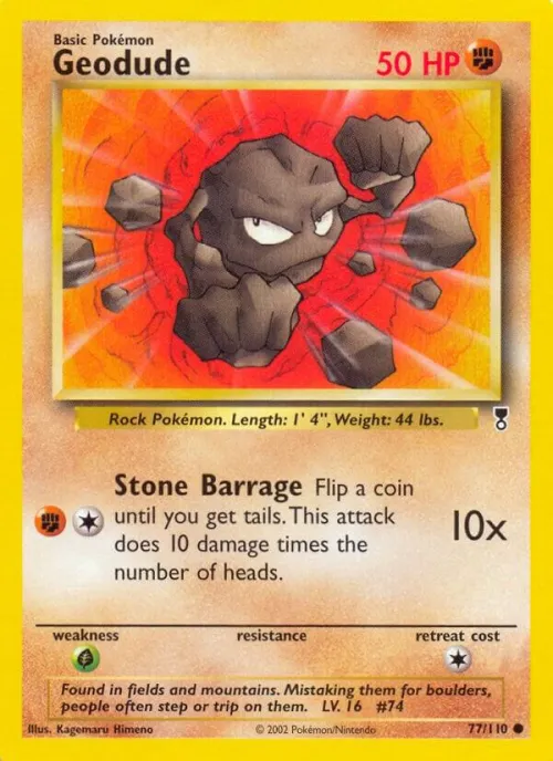 Geodude - Reverse Holo