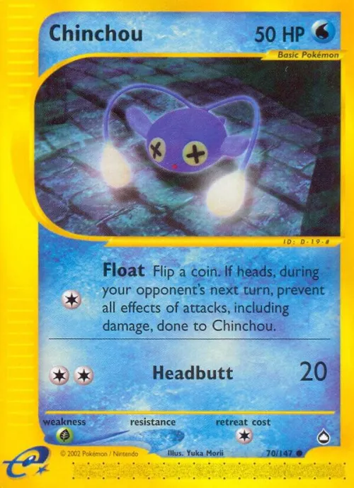 Chinchou (70) - Reverse Holo