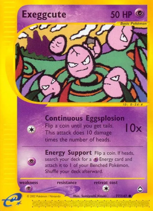 Exeggcute (77) - Reverse Holo