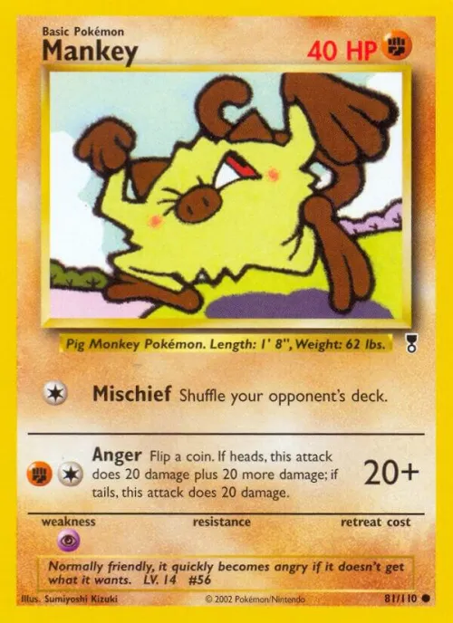 Mankey - Reverse Holo