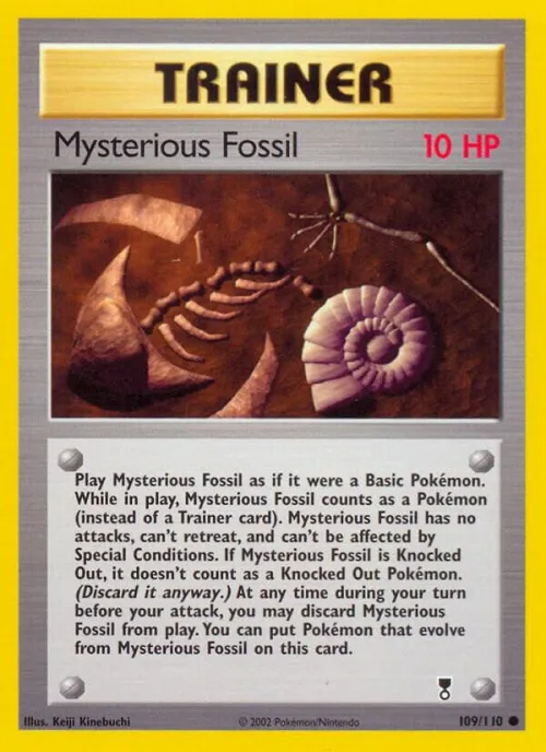Mysterious Fossil - Reverse Holo