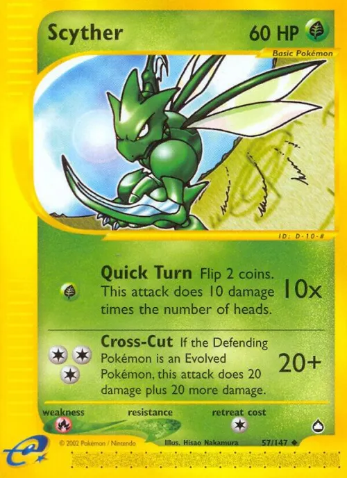 Scyther (57) - Reverse Holo