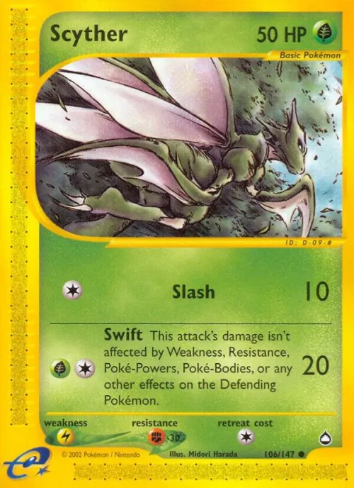 Scyther (106) - Reverse Holo
