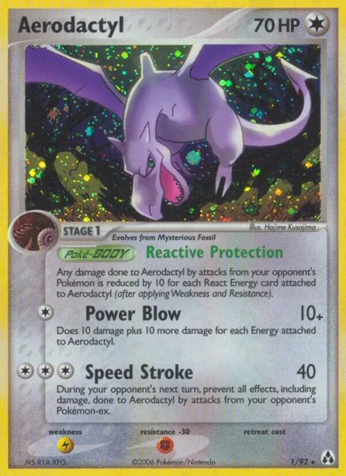 Aerodactyl - Reverse Holo