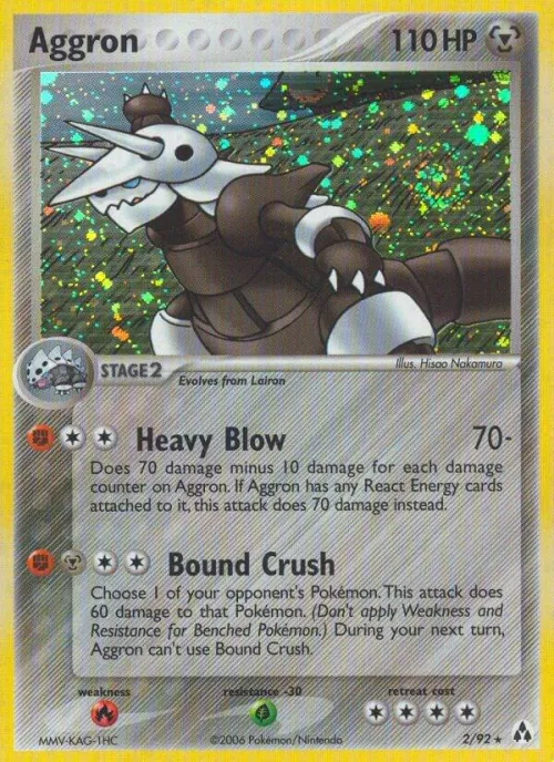 Aggron - Reverse Holo