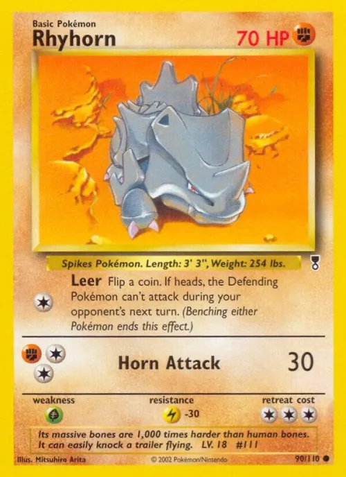 Rhyhorn - Reverse Holo