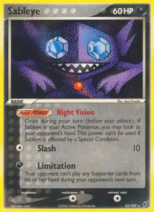 Sableye - Reverse Holo