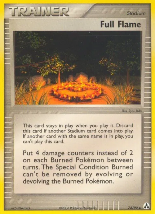Full Flame - Reverse Holo