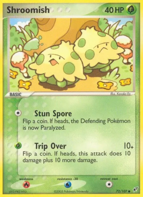 Shroomish - Reverse Holo