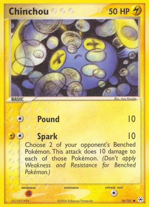 Chinchou - Reverse Holo
