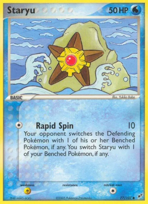 Staryu - Reverse Holo