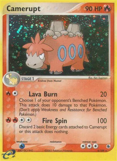 Camerupt - Holo