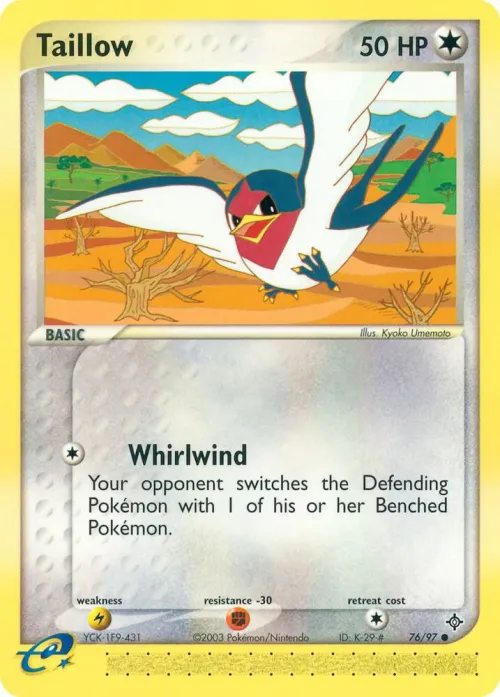 Taillow - Reverse Holo