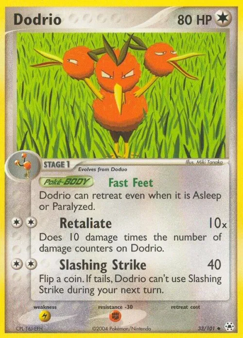 Dodrio - Reverse Holo