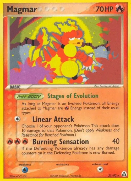 Magmar - Reverse Holo