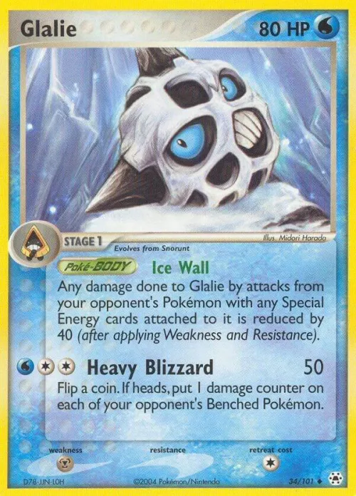 Glalie - Reverse Holo
