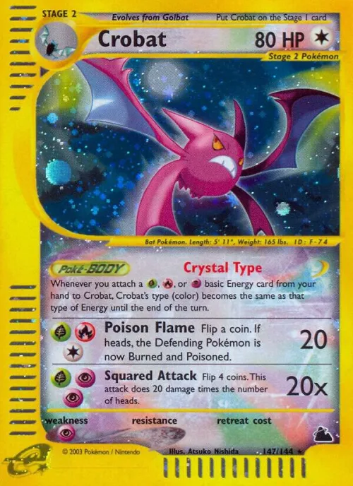 Crobat (147) - Holo