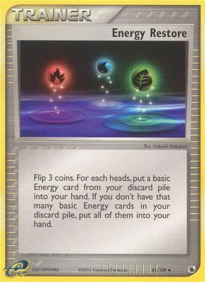 Energy Restore - Reverse Holo