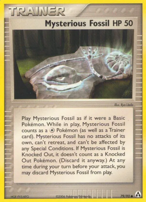Mysterious Fossil - Reverse Holo