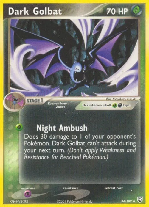 Dark Golbat - Reverse Holo