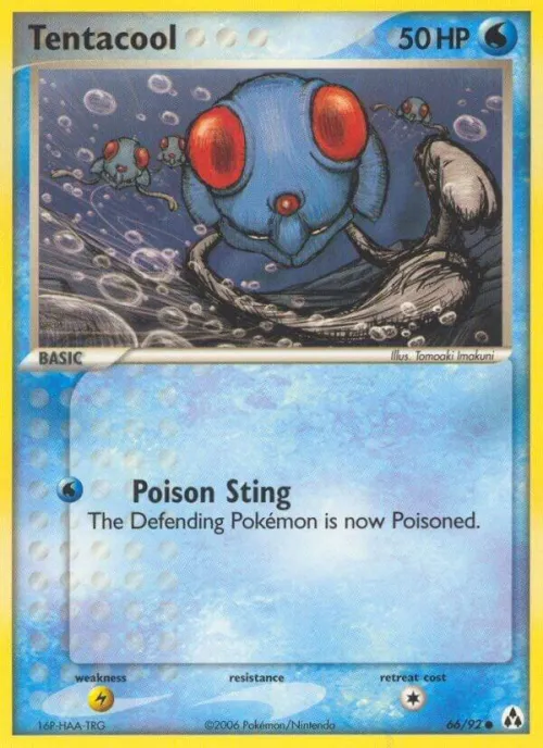 Tentacool - Reverse Holo