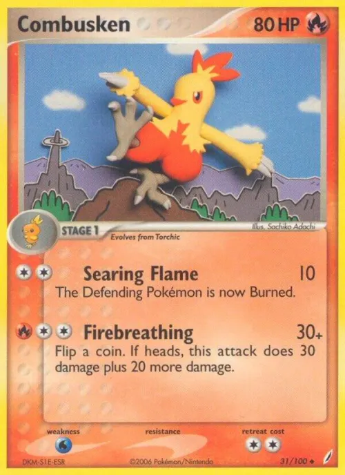 Combusken - Reverse Holo