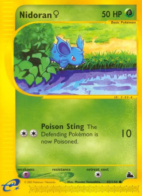 Nidoran F (82) - Reverse Holo