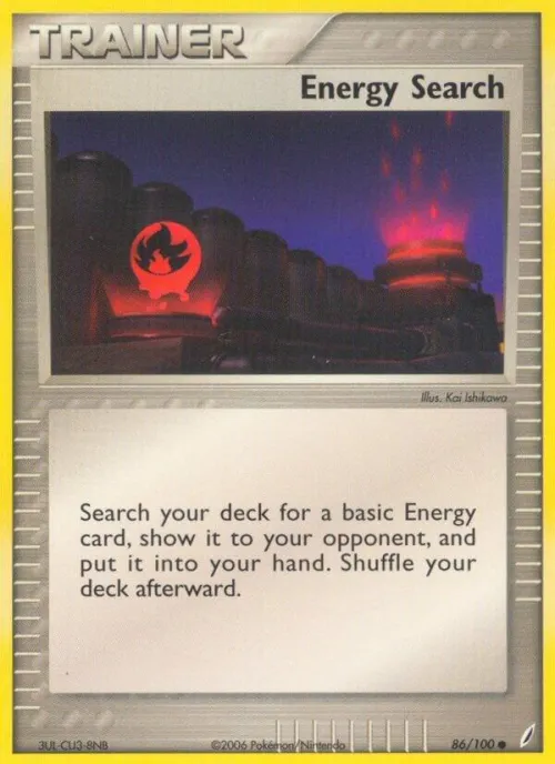 Energy Search - Reverse Holo