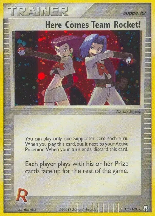 Here Comes Team Rocket! - Holo