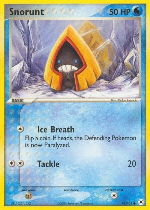 Snorunt - Reverse Holo
